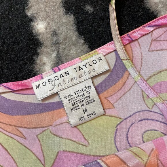 Morgan Taylor Intimates Paisley Slip Dress - Picture 2 of 3